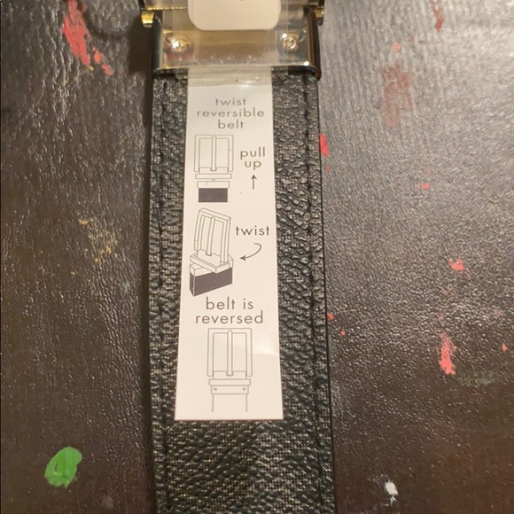 MICHAEL KORS belt in black with reversible buckle - Picture 7 of 7